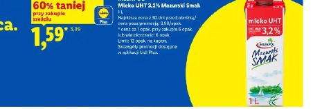 Mlekpol Mleko UHT 3,2% Mazurski Smak