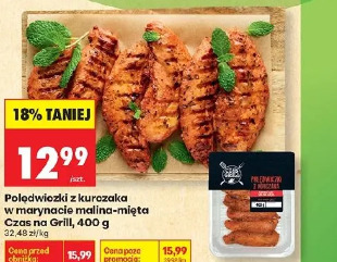 Polędwiczki z kurczaka w marynacie malina-mięta Czas na Grill