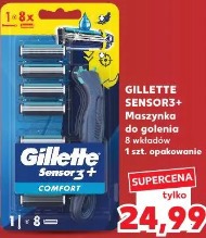 Gillette Sensor3+ Maszynka do golenia 8 wkładów 1 szt. opakowanie