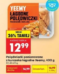 Polędwiczki panierowane z kurczaka łagodne Yeemy