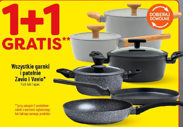 Wszystkie garnki i patelnie Zavio i Vavio