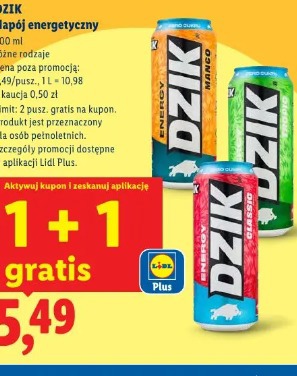 Dzik Napój energetyczny