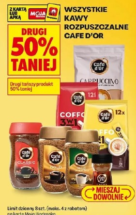 Wszystkie kawy rozpuszczalne Cafe d'Or