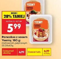 Pancakes z sosem Yeemy