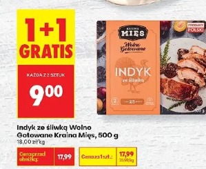 Indyk ze śliwką Wolno Gotowane Kraina Mięs