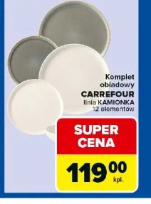 Komplet obiadowy Carrefour linia Kamionka