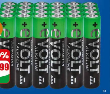 Baterie alkaliczne E-Volt
