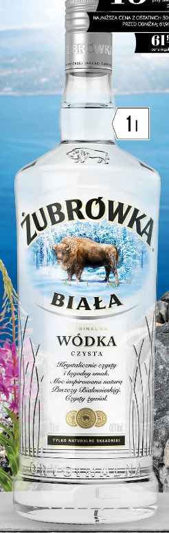 Wódka Żubrówka Biała