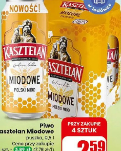 Kasztelan Miodowe piwo