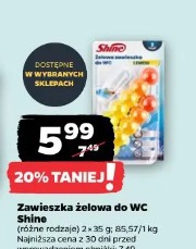 Zawieszka żelowa do WC Shine
