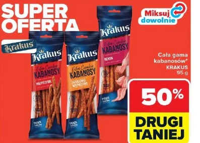 Cała gama kabanosy* KRAKUS