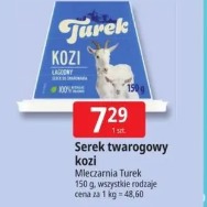 Serek twarogowy kozi Mleczarnia Turek
