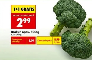 Brokuł, opak. 500 g