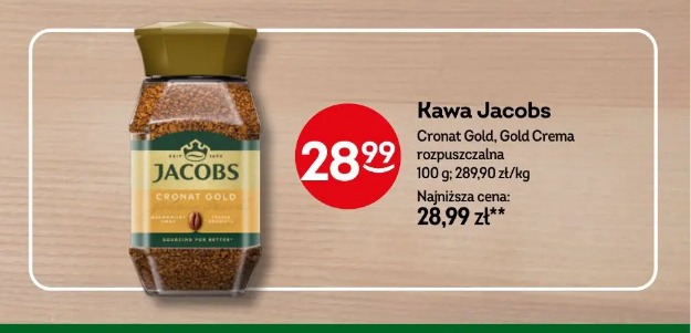 Kawa Jacobs Cronat Gold, Gold Crema rozpuszczalna