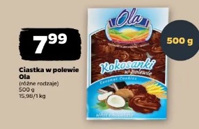 Ciastka w polewie Ola