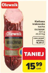 Kiełbasa krakowska sucha OLEWNIK