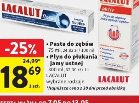 Płyn do płukania jamy ustnej Lacalut