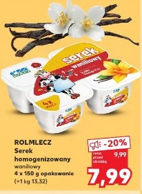 Rolmlecz Serek homogenizowany waniliowy