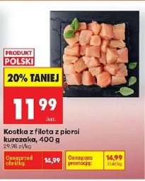 Kostka z fileta z piersi kurczaka Kraina Mięs