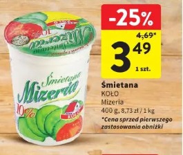 Śmietana Koło Mizeria