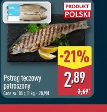 Pstrąg tęczowy patroszony