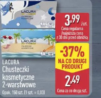 Lacura Chusteczki kosmetyczne 2-warstwowe