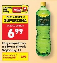 Olej rzepakowy z oliwą z oliwek Wyborny