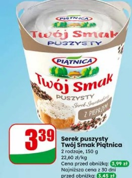 Serek puszysty Twój Smak Piątnica