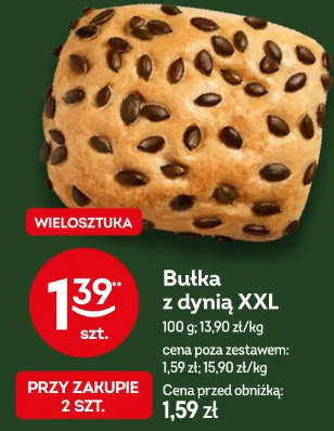 Bułka z dynią XXL