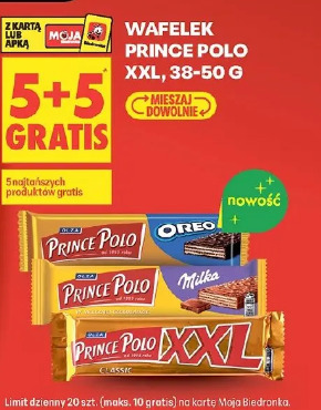 Wafelek Prince Polo XXL, 38-50 g