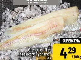 Grenadier filet bez skóry Rybandh