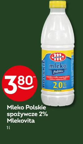 Mleko Polskie spożywcze 2% Mlekovita