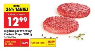 Big burger wołowy Kraina Mięs