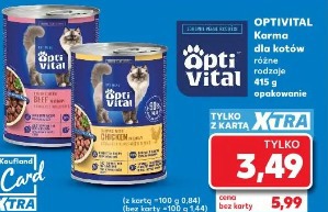 Optivital Karma dla kotów