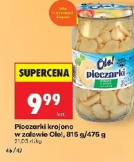 Pieczarki krojone w zalewie Olei