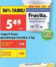 Jogurt typu greckiego Fruvita