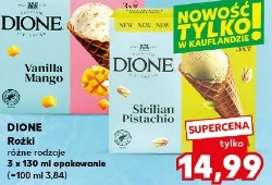 Dione Rożki różne rodzaje