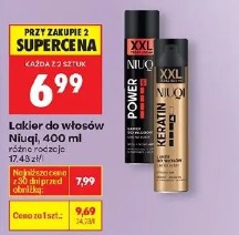 Lakier do włosów Niuqi, 400 ml