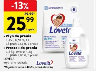 Płyn do prania Lovela