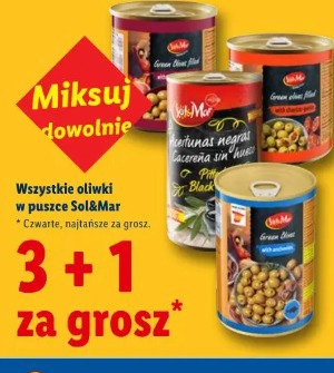 Sol&Mar Wszystkie oliwki w puszce Sol&Mar