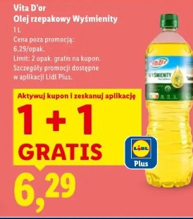 Vita D'or Olej rzepakowy Wyśmienity