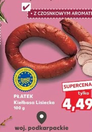 Płatek Kiełbasa Lisiecka