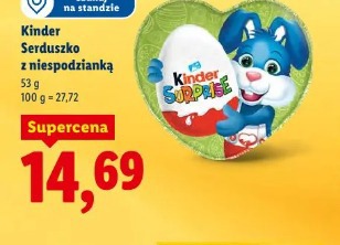 Kinder Serduszko z niespodzianką
