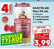 Kasztelan Piwo malinowe