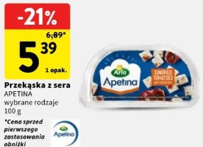 Przekąska z sera APETINA