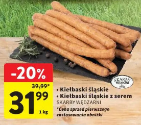 Kiełbaski śląskie, Kiełbaski śląskie z serem SKARBY WĘDZARNI