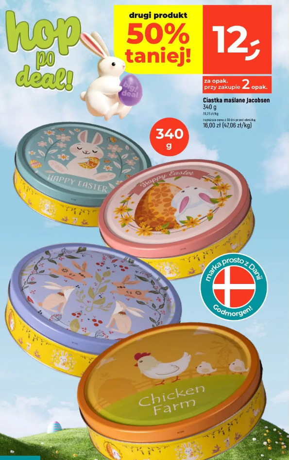 Ciastka maślane Jacobsen