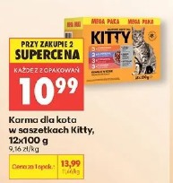 Kitty karma dla kota w saszetkach 12x100 g