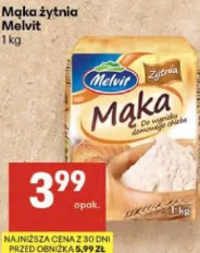 Mąka żytnia Melvit