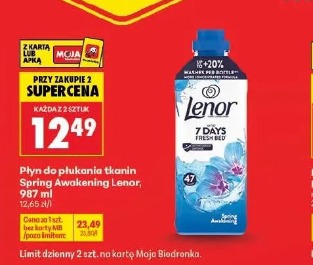 Płyn do płukania tkanin Spring Awakening Lenor